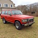 1989 Toyota Land Cruiser FJ-62 Freeborn Red SUV 4.0L I6 Automatic