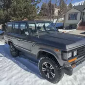 1989 Toyota Land Cruiser Grey FJ62 GX