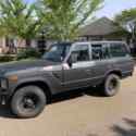 1989 Toyota Land Cruiser SUV Green 4WD Automatic FJ62 GX