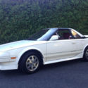 1989 Toyota MR2 SUPERCHARGED 42k miles - white on red interior! Amazing