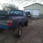 1989 Toyota Pickup Pickup Blue 4WD Manual 1/2 TON SHORT WHEELBASE DLX