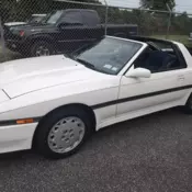 1989 Toyota Supra Hatchback White turbo, one owner