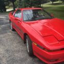 1989 Toyota Supra TURBO Hatchback Red RWD Automatic SPORT ROOF