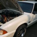 1989 Turbocharged 5.0 Mustang LX Pearl White