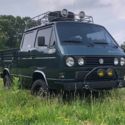 1989 Volkswagen Transporter Syncro.   Doka, double cab pickup truck