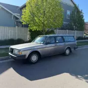 1989 Volvo 240 Wagon Grey DL