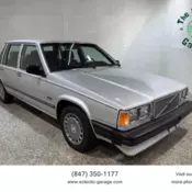 1989 Volvo 740, Silver with 38924 Miles Shipping Anywhere!