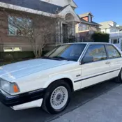 1989 Volvo 780 White