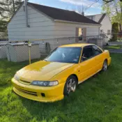 1990 Acura Integra Yellow RS