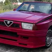 1990 Alfa Romeo 75. Widebody Imsa Racing body. Super rare.Collectors item.