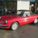 1990 ALFA-ROMEO Spider FI Red Luxury Car Outlet 630-424-8800