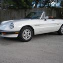 1990 Alfa Romeo Spider Veloce Convertable Series 3 Original Paint