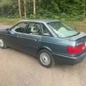 1990 audi 90 quattro 20v B3 Sedan 7A 5 Speed Rare No Rust Lago Blue/Cloth S2 NR