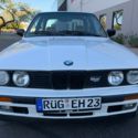 1990 BMW 325i E30 Sedan with E39 M5 S62 4.9L V8 engine swap in Alpine White 2