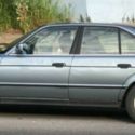 1990 BMW 535i blue sedan vintage historical sport car as is