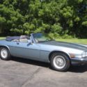 1990 Bue Jaguar Convertable XJS V12