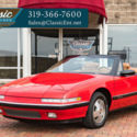 1990 Buick Reatta Convertible Only 40k Miles 1 of 668 Red Camel Tan Leather