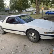1990 Buick Reatta White
