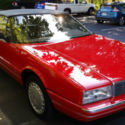 1990 Cadillac Allante / 2 Door Convertible / Red/ NON BETTER - PERFECT