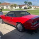 1990 Cadillac Allante Convertible Red FWD Automatic