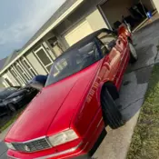 1990 Cadillac Allante Convertible Red