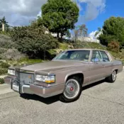 1990 Cadillac Brougham Brown