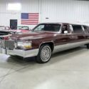 1990 Cadillac Brougham D&#039; elegance 43855 Miles Burgundy Limousine 5.7L V8 Automa