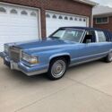 1990 Cadillac Brougham Sedan Blue RWD Automatic