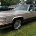 1990 Cadillac Brougham Sedan Brown RWD Automatic