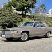 1990 Cadillac Brougham Sedan Brown