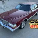 1990 Cadillac Brougham Sedan Red RWD Automatic