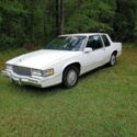 1990 Cadillac DeVille Coupe White FWD Automatic