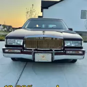 1990 Cadillac DeVille Sedan Red