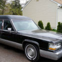 1990 CADILLAC FLEETWOOD HEARSE BLACK