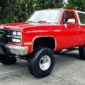 1990 Chevrolet Blazer SUV Red 4WD Automatic V10