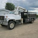 1990 Chevrolet C70 Kodiak Hiab Knuckle Boom Crane Truck Lift Gate NO RESERVE