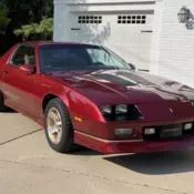 1990 Chevrolet Camaro IROC Z Coupe Red
