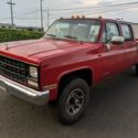 1990 Chevrolet Cheyenne Pickup V3500 4x4 6.2L Diesel Crew Cab Longbed K3500