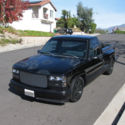 1990 Chevrolet C/K Pickup 1500 StepSide Short Bed Black Lowerd