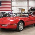 1990 Chevrolet Corvette  41855 Miles Bright Red Convertible 5.7 Liter V8 Automat