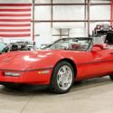 1990 Chevrolet Corvette  55575 Miles Red Convertible 350ci V8 Automatic