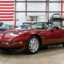 1990 Chevrolet Corvette  81774 Miles Burgundy Convertible 5.7L V8 Automatic
