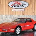 1990 Chevrolet Corvette  Bright Red 2DR CONVERTIBLE  Automatic