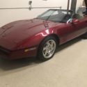 1990 Chevrolet Corvette Convertible Auto. Red. Black leather. 25k miles! Clean!