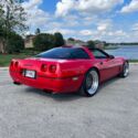 1990 Chevrolet Corvette Hatchback Red RWD Manual ZR-1
