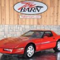 1990 Chevrolet Corvette  Red 2DR CONVERTIBLE  Automatic