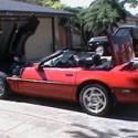 1990 Chevrolet Corvette Red Convertible (THIS CAR WILL DRIVE ANYWHERE) LOOK!!!!