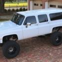 1990 Chevrolet Suburban Monster Truck 12&#034; Lift 20&#034; Rims 40&#034; Tires