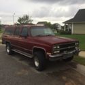 1990 Chevy Suburban 2500 4WD....solid rust free body!