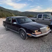 1990 Chrysler Imperial Sedan Red